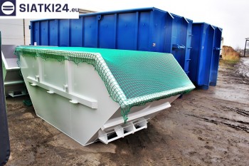 Siatki Szamotuły - Siatka przykrywająca na kontener - zabezpieczenie przewożonych ładunków dla terenów Szamotuł